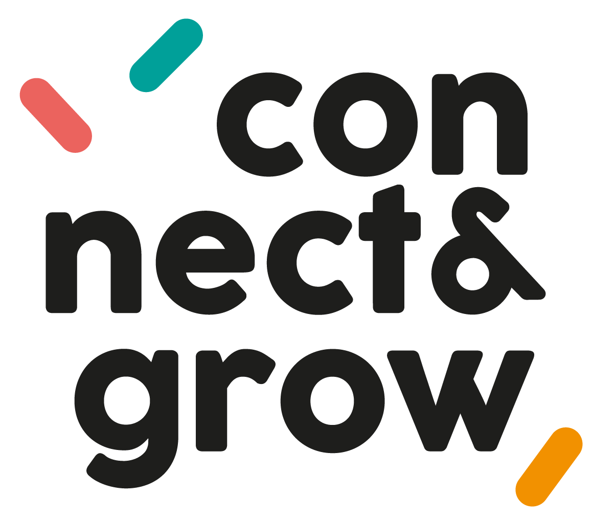 logo connect and grow